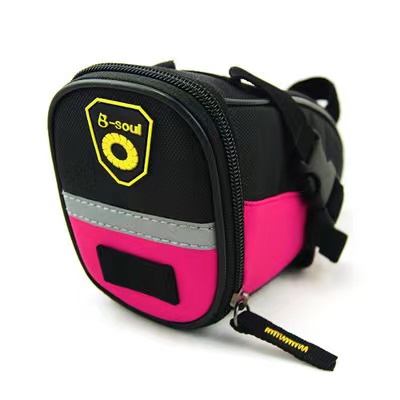 Cykeltaske til under saddel pink