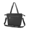 Skuldertaske sort bagside