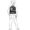 Beagles Originals Cool Skoletaske sort model